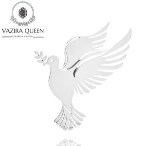 VQ Dove Brooch